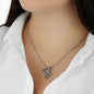 To My Pumpkin Double Hearts Chain Halloween Necklace, Birthday gift for girlfriend, wife, Daughter