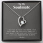 To My Soulmate Forever Love Necklace