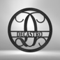 Circle Vine Monogram