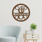 Circle Vine Monogram