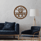 Circle Vine Monogram