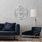 Circle Vine Monogram