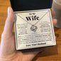 To My Wife - LIVE WITH YOU - Love Knot Necklace 2
