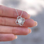 To My Wife - LIVE WITH YOU - Love Knot Necklace 2