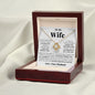 To My Wife - LIVE WITH YOU - Love Knot Necklace 2