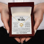 To My Wife - LIVE WITH YOU - Love Knot Necklace 2