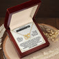 To My Granddaughter Necklace