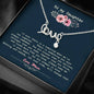 To My Daughter, Mother Necklace, Daughter Gift From Mom, Daughters Birthday, Unique, Grown Up Daughter, smarter than you think, and loved more than you know. always keep me in your heart, for are a