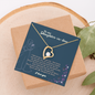 Daughter In Law Gift Ideas - To My Daughter In Law Necklace, Gifts For Daughter In Law From Mother In Law On Wedding Day, Birthday, Mothers Day, Christmas, Jewelry Gifts For Future Daughter In Law