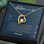 Daughter In Law Gift Ideas - To My Daughter In Law Necklace, Gifts For Daughter In Law From Mother In Law On Wedding Day, Birthday, Mothers Day, Christmas, Jewelry Gifts For Future Daughter In Law