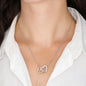 Happy Birthday Interlocking Heart Necklace