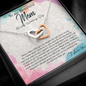 To my Beautiful Mom On My Wedding Day