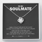 To My Soulmate Love Knot Necklace