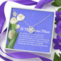 To My Bonus Mom The Love Knot Necklace 12