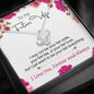 To My Future Wife Love Knot Necklace