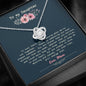 Gift For Daughter From Mom, Daughter Mother Necklace,
