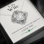 To My Wife I Love You Knot Necklace Necklace