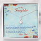 Daughter Alluring Beauty Necklace From Dad