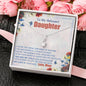 To My Beloved Daughter Alluring Beauty Necklace - Love Mom