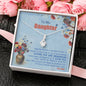 To My Daughter - Loving You And Breathing Alluring Beauty Necklace - Love Mom