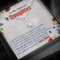 To My Beloved Daughter Alluring Beauty Necklace - Love Mom
