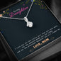 To My Soulmate - Love Knot Necklace