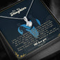 Love Knot, Our Daughter Wedding Day Gift, To Bride From Mom/Dad Necklace, Parents To Bride Gift, Bride Jewelry Gift From Parents