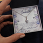 To my wife necklace, future wife gifts, my wife, to my future wife, to my girlfriend, soulmate gifts, to my girlfriend necklace, wife necklace, necklaces for wife Includes Message Card and Gift Box