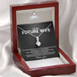 To My Future Wife ALLURING BEAUTY necklace gift