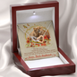 Best gifts for women wife, necklace gift for wife, wife necklace for women, hot wife necklace, reflection of my love necklace, necklace for wife, necklace for wife, wife necklace Includes Message Card and Gift Box