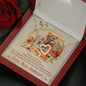 Best gifts for women wife, necklace gift for wife, wife necklace for women, hot wife necklace, reflection of my love necklace, necklace for wife, necklace for wife, wife necklace Includes Message Card and Gift Box