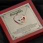 To daughter from dad necklace, father to daughter necklace, dad of daughters, daddy to daughter, daddy daughter necklace, to my daughter necklace from dad, father and daughter necklace, gifts from dad to daughter, to my daughter from dad Includes Message