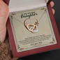 To daughter from dad necklace, father to daughter necklace, dad of daughters, daddy to daughter, daddy daughter necklace, to my daughter necklace from dad, father and daughter necklace, gifts from dad to daughter, to my daughter from dad Includes Message