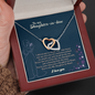 Daughter In Law Gift Ideas - To My Daughter In Law Necklace, Gifts For Daughter In Law From Mother In Law On Wedding Day, Birthday, Mothers Day, Christmas, Jewelry Gifts For Future Daughter In Law