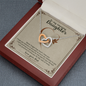 To daughter from dad necklace, father to daughter necklace, dad of daughters, daddy to daughter, daddy daughter necklace, to my daughter necklace from dad, father and daughter necklace, gifts from dad to daughter, to my daughter from dad Includes Message
