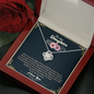 Gift for Daughter | Personalized To My Daughter Message Card with Sunflower Bracelet Birthday Christmas
