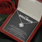 To My Soulmate Love Knot Necklace