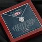 Gift For Daughter From Mom, Daughter Mother Necklace,