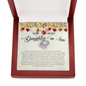 To my wife necklace, necklaces for my wife, love my wife necklace, wife necklaces, good gifts for wife, infinity love knot necklace says i love you Includes Message Card and Gift Box