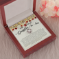 To my wife necklace, necklaces for my wife, love my wife necklace, wife necklaces, good gifts for wife, infinity love knot necklace says i love you Includes Message Card and Gift Box
