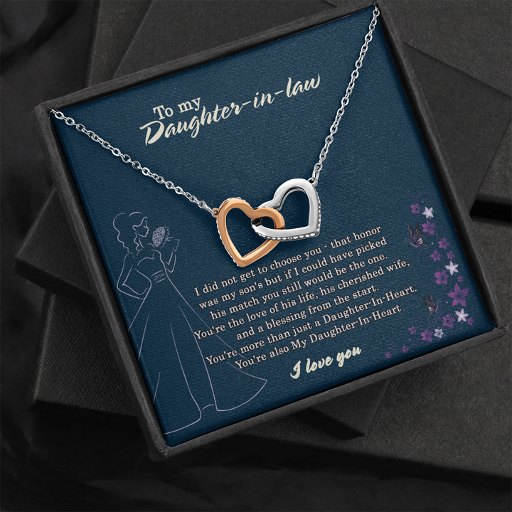Daughter In Law Gift Ideas To My Daughter In Law Necklace, Gifts For Daughter In Law From Mother In Law On Wedding Day, Birthday, Mothers Day,